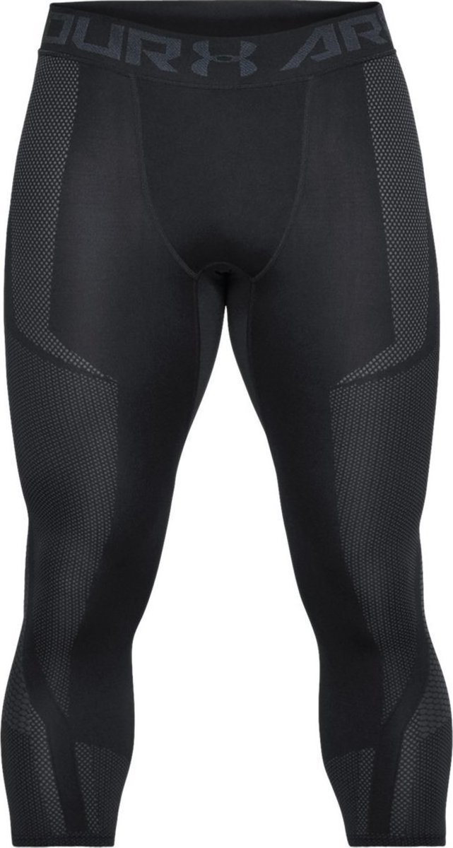 under armour men's project rock seamless leggings pitch gray steel small