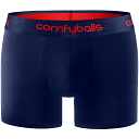 Comfyballs Long Performance Navy / Racing Red