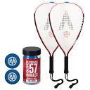 Karakal CRX Tour 2-Racket Set with Balls - Zestaw do Squash 57