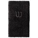 Wilson Extra Wide Wristband 2-Pack Black OSFA