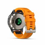 Garmin Fenix 5 Plus Sapphire Titanium / Orange Band