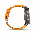 Garmin Fenix 5 Plus Sapphire Titanium / Orange Band