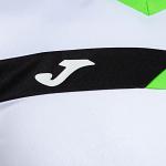 Joma Court SS Tee White / Fluorescent Green