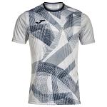 Joma Pro Team SS Tee Light Gray / Royal Blue