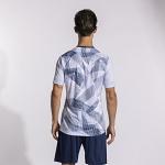 Joma Pro Team SS Tee Light Gray / Royal Blue