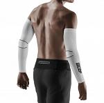 CEP Compression Arm Sleeves White / Black - Rękawy Kompresyjne