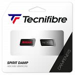 Tecnifibre Spirit Damp Neon 2-Pack Black / Red