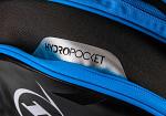 Dunlop Performance 8 Racket Bag Black Blue