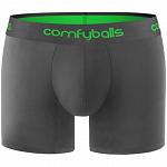 Comfyballs Long Performance Charcoal / Viper Green