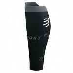 Compressport R2 Oxygen Calf Sleeves Black / Steel Grey