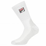 FILA Performance Logo Socks 1P White