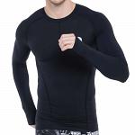 Hydrogen Second Skin Mesh Long Sleeve Black