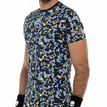 Hydrogen Camo Pixel Tech T-Shirt Blue / Yellow