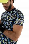 Hydrogen Camo Pixel Tech T-Shirt Blue / Yellow