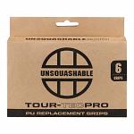 Unsquashable Tour-Tec Pro PU Grip 6-Pack White