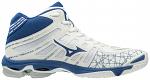 Mizuno Wave Voltage MID White / True Blue