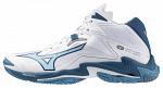 Mizuno Wave Lightning Z8 Mid White / Sailor Blue