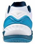 Mizuno Wave Stealth Neo White / Sailor Blue / Silver