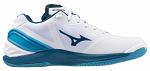 Mizuno Wave Stealth Neo White / Sailor Blue / Silver