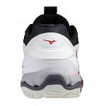 Mizuno Wave Stealth 6 White / Salsa / Vulcan