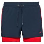 FILA Shorts Evie 3in Navy / Red