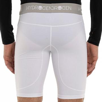 Hydrogen Second Skin Shorts White