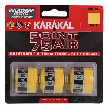 Karakal Point 75 Air Overwrap Grip 3Pack Red - Owijki do rakiet squash -  sklep