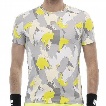 Hydrogen Brushed Camo Tech T-Shirt Grey