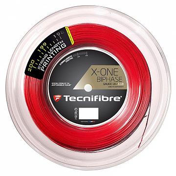 Tecnifibre X-One Biphase 18 Squash String Reel (Orange)