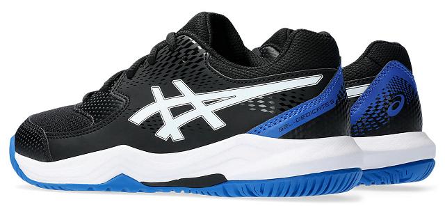 ASICS Gel-Dedicate 8 GS Black / Tuna Blue