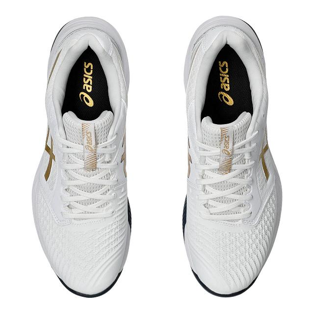 ASICS Netburner Ballistic FF 3 White / Pure Gold