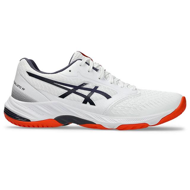 ASICS Netburner Ballistic FF 3 White / Indigo Fog