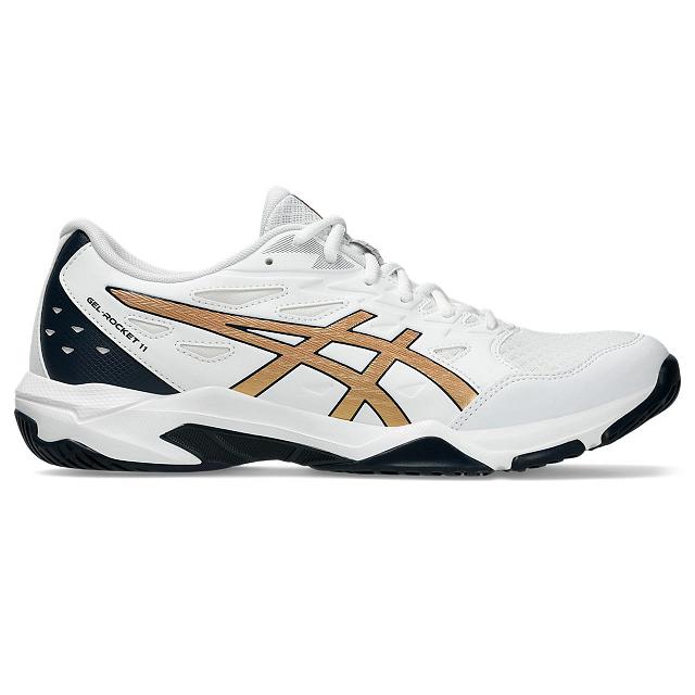 ASICS Gel-Rocket 11 White / Pure Gold