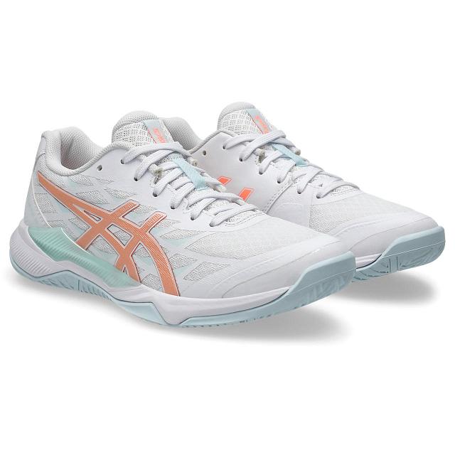 ASICS Gel-Tactic 12 White / Bright Sunstone