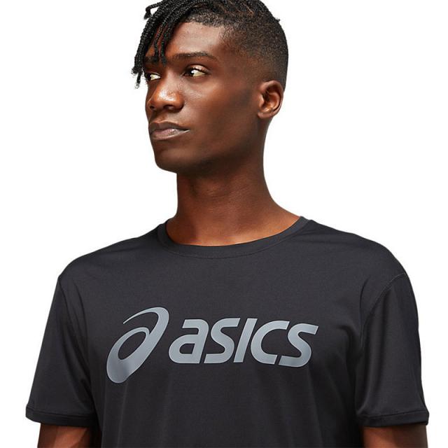 ASICS Core SS Top Performance Black / Carrier Grey