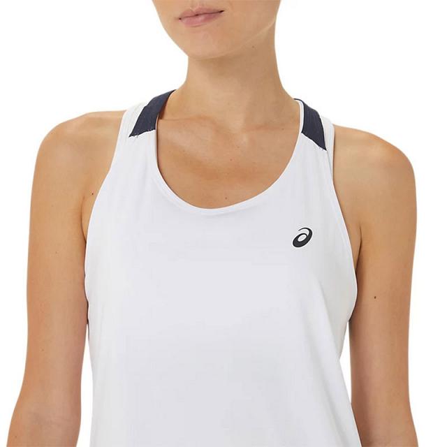 ASICS Court Tank Top Brilliant White / Midnight