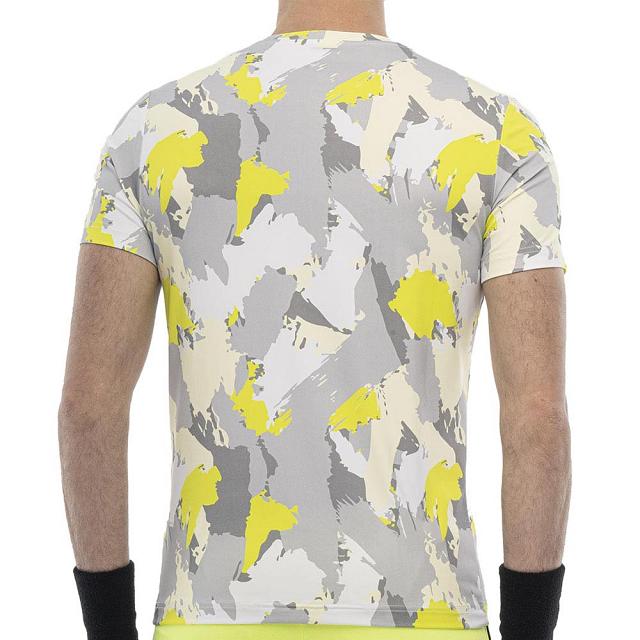 Hydrogen Brushed Camo Tech T-Shirt Grey