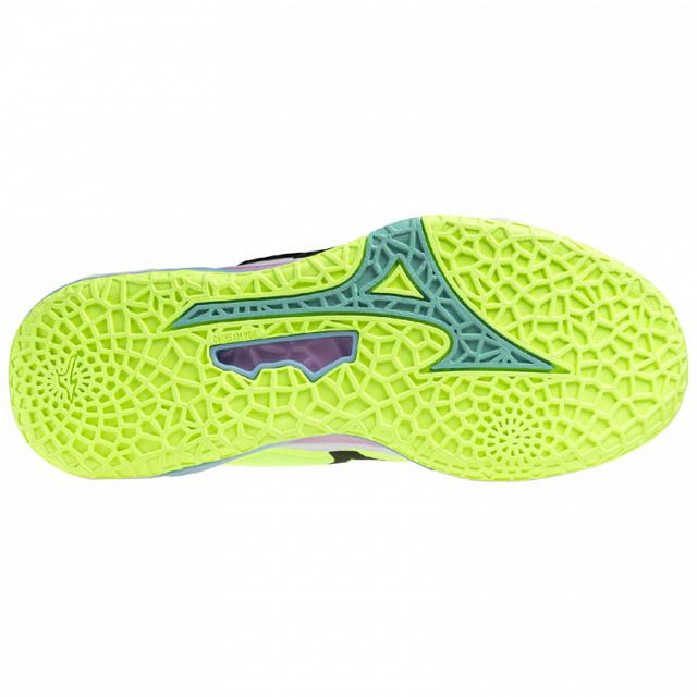 Mizuno Wave Stealth Neo 2 Mizuno Neo Lime / Black / Splish Splash