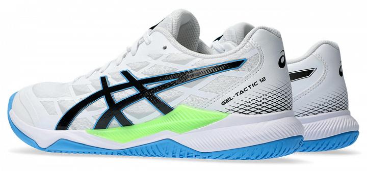 ASICS Gel-Tactic 12 White / Lime Burst