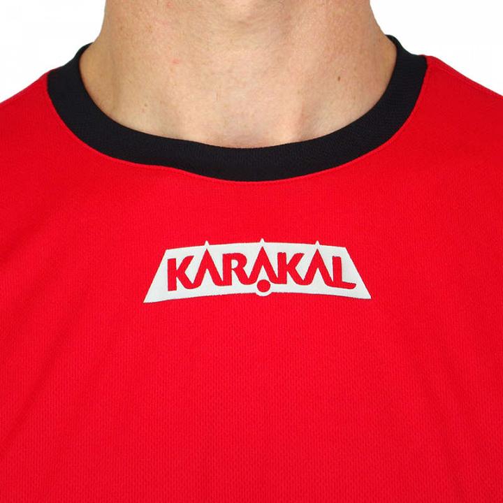 Karakal Pro Tour Tee Red / Graphite