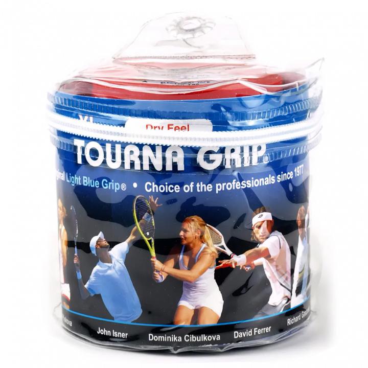 Tourna Grip XL Travel Pouch 30Pack Blue