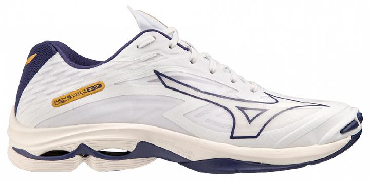 Mizuno Wave Lightning Z7 White / Blue Ribbon